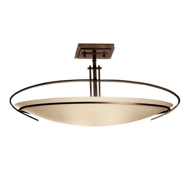 Two Light Semi-Flush Mount from the Mackintosh Collection by Hubbardton Forge