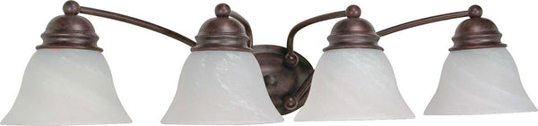 Nuvo Lighting - 60-347 - Four Light Vanity - Empire - Old Bronze from Lighting & Bulbs Unlimited in Charlotte, NC