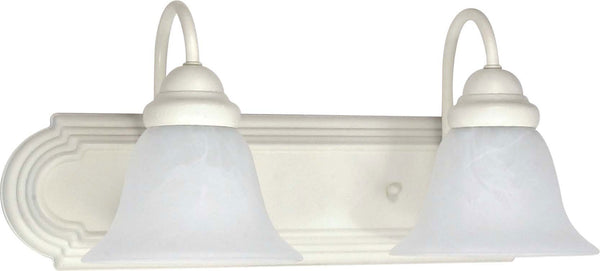 Nuvo Lighting - 60-332 - Two Light Vanity - Ballerina - Textured White from Lighting & Bulbs Unlimited in Charlotte, NC
