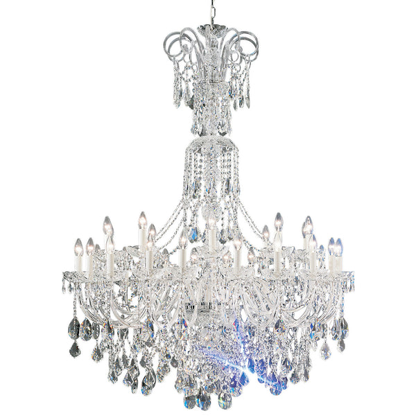 Classic Lighting - 8264 CH C - 30 Light Chandelier - Bohemia - Chrome from Lighting & Bulbs Unlimited in Charlotte, NC