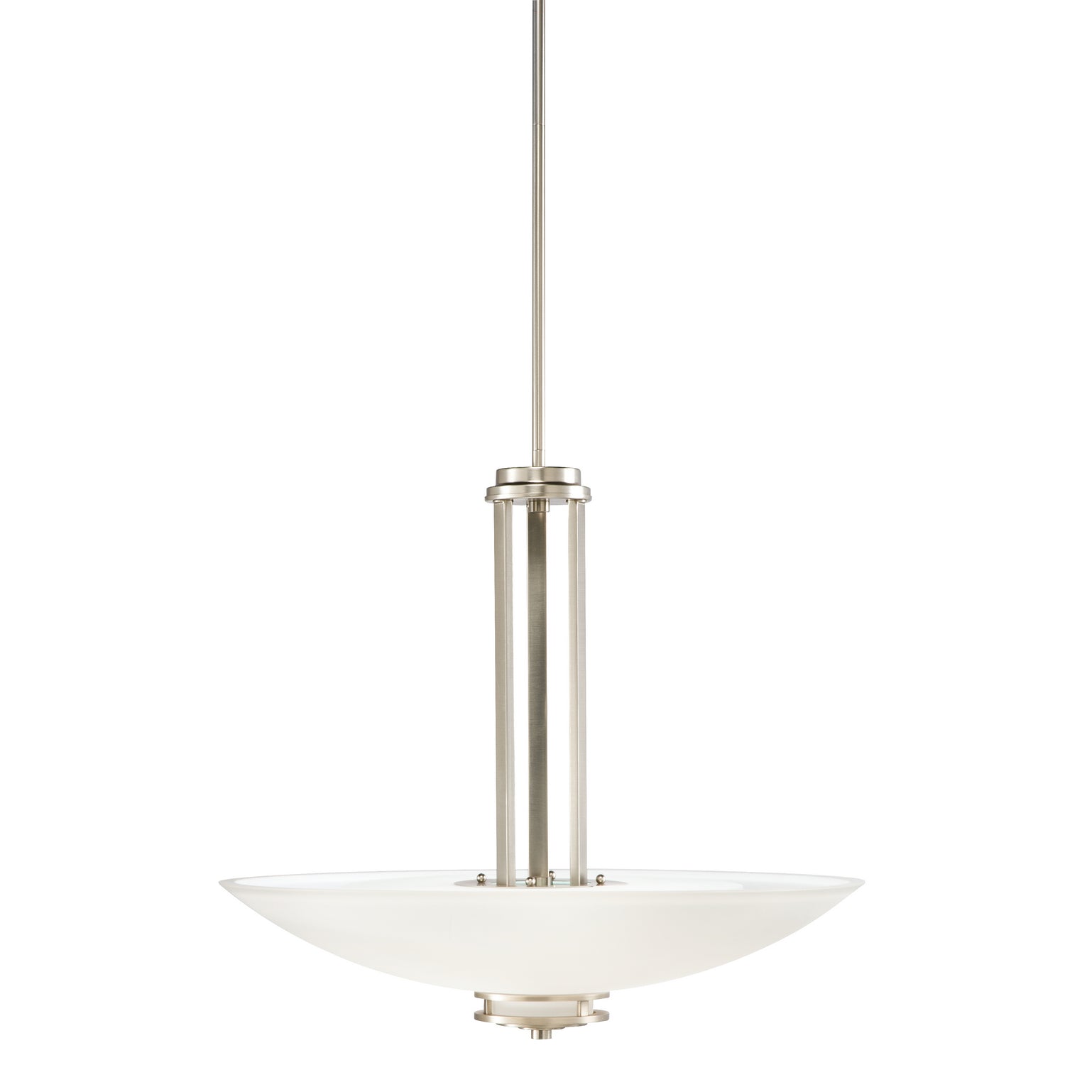 Kichler - 3275NI - Three Light Pendant - Hendrik - Brushed Nickel from Lighting & Bulbs Unlimited in Charlotte, NC