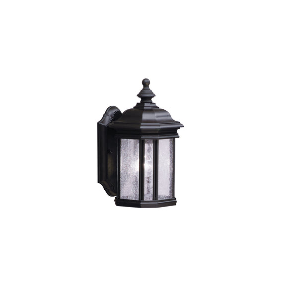 Kichler - 9028BK - One Light Outdoor Wall Mount - Kirkwood - Black from Lighting & Bulbs Unlimited in Charlotte, NC