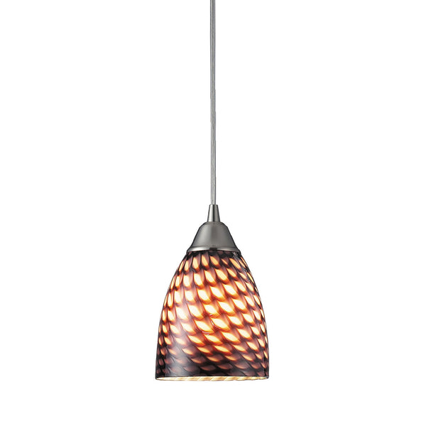 ELK Home - 416-1C - One Light Mini Pendant - Arco Baleno - Satin Nickel from Lighting & Bulbs Unlimited in Charlotte, NC