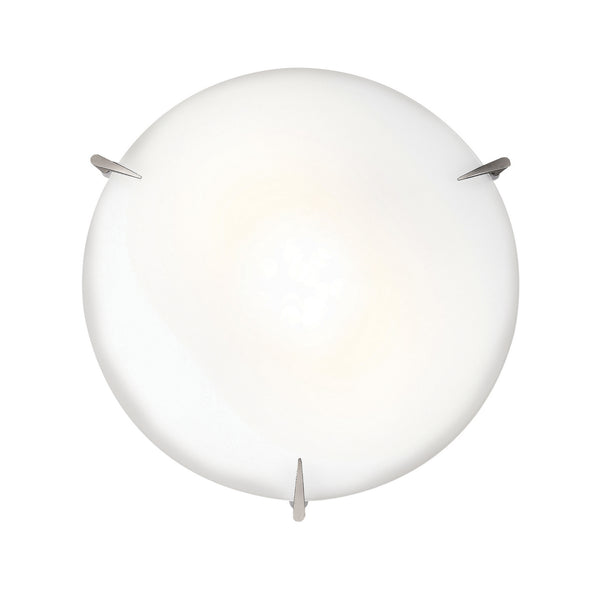 Access - 20661-BS/OPL - Two Light Flush Mount - Zenon - Brushed Steel from Lighting & Bulbs Unlimited in Charlotte, NC