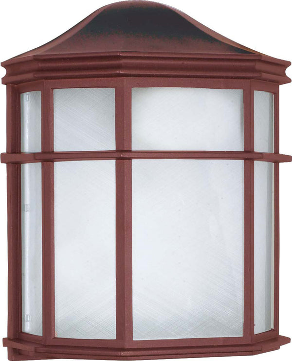 Nuvo Lighting - 60-538 - One Light Wall Lantern - Cage Lantern - Old Bronze from Lighting & Bulbs Unlimited in Charlotte, NC