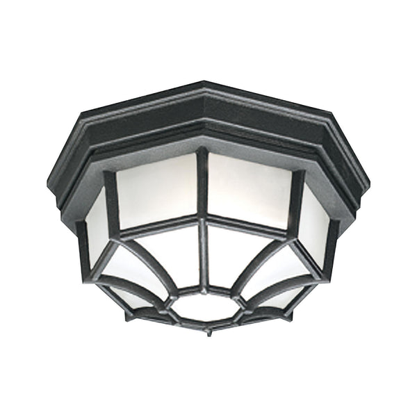 ELK Home - SL7457 - One Light Flush Mount - Outdoor Essentials - Black from Lighting & Bulbs Unlimited in Charlotte, NC