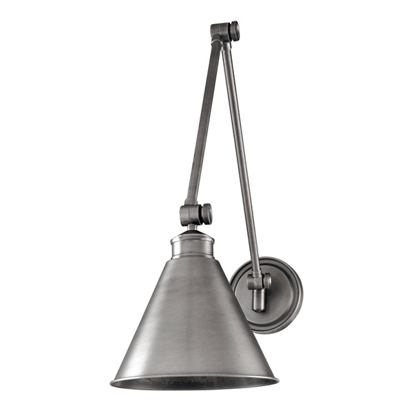 Hudson Valley - 4721-AN - One Light Wall Sconce - Exeter - Antique Nickel from Lighting & Bulbs Unlimited in Charlotte, NC