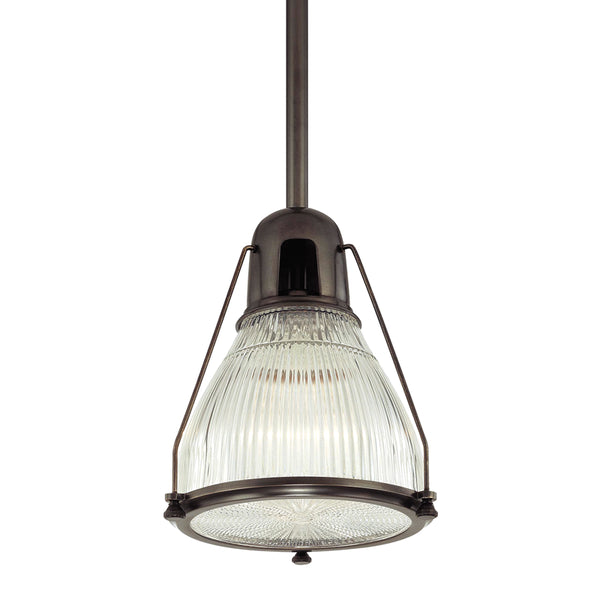 Hudson Valley - 7308-OB - One Light Pendant - Haverhill - Old Bronze from Lighting & Bulbs Unlimited in Charlotte, NC
