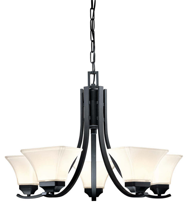 Minka-Lavery - 1815-66 - Five Light Chandelier - Agilis - Sand Coal from Lighting & Bulbs Unlimited in Charlotte, NC