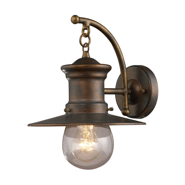 ELK Home - 42006/1 - One Light Outdoor Wall Sconce - Maritime - Hazelnut Bronze from Lighting & Bulbs Unlimited in Charlotte, NC