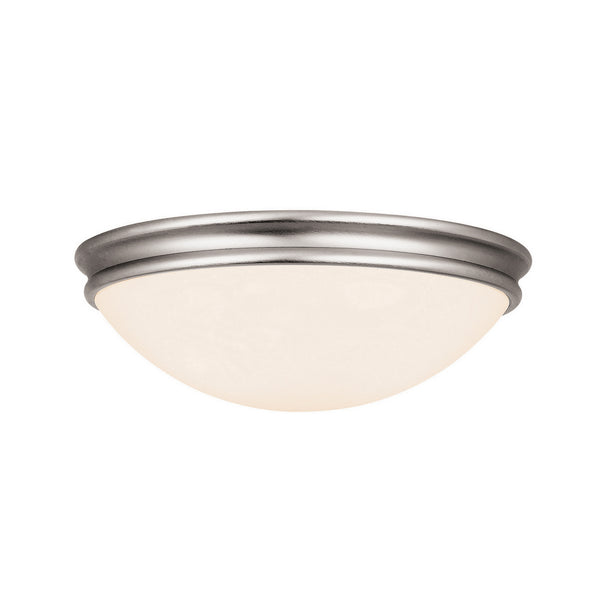 Access - 20724-BS/OPL - One Light Flush Mount - Atom - Brushed Steel from Lighting & Bulbs Unlimited in Charlotte, NC