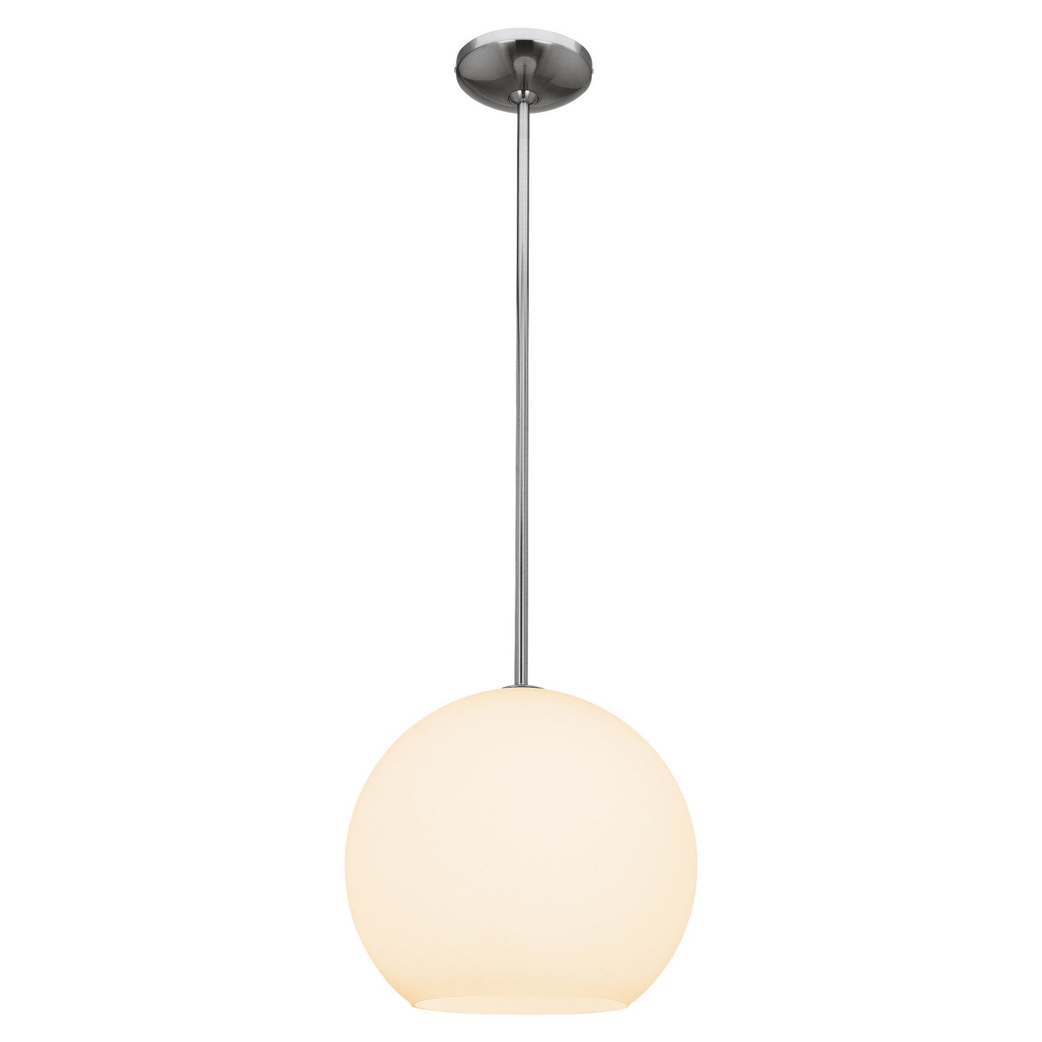 Access - 23951-BS/OPL - One Light Pendant - Nitrogen - Brushed Steel from Lighting & Bulbs Unlimited in Charlotte, NC