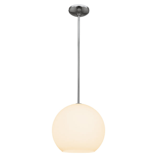 Access - 23951-BS/OPL - One Light Pendant - Nitrogen - Brushed Steel from Lighting & Bulbs Unlimited in Charlotte, NC