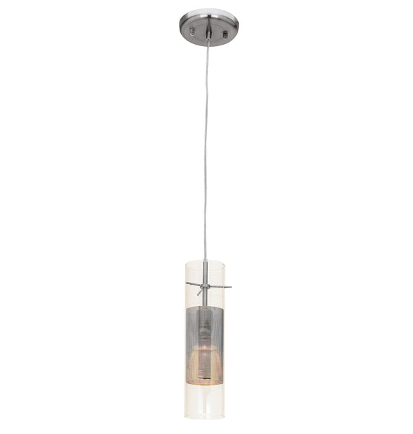 Access - 50525-BS/CLM - One Light Pendant - Spartan - Brushed Steel from Lighting & Bulbs Unlimited in Charlotte, NC