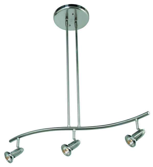 Access - 52205-BS - Three Light Pendant - Cobra - Brushed Steel from Lighting & Bulbs Unlimited in Charlotte, NC