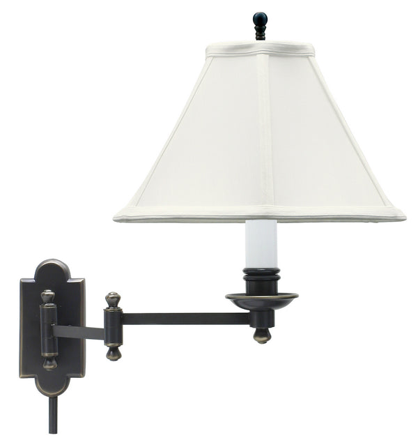 One Light Wall Sconce from the Club Collection in Oil Rubbed Bronze Finish by House of Troy