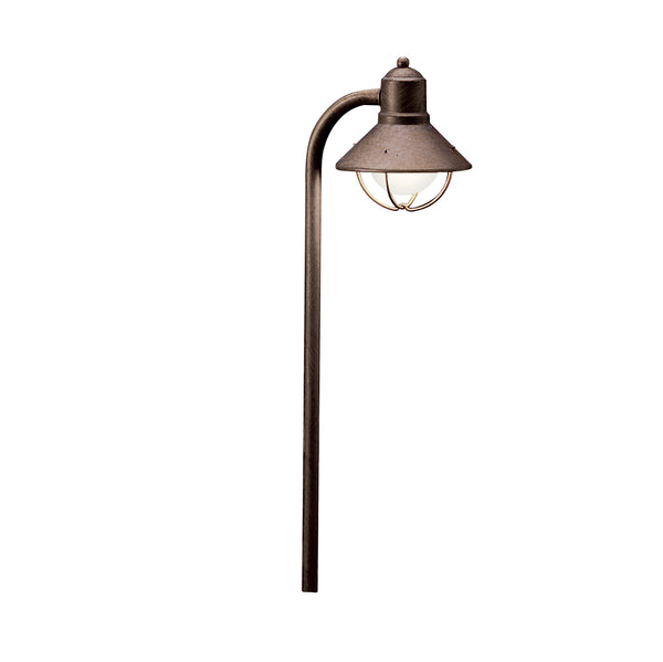 Kichler - 15438OB - One Light Path & Spread - Seaside - Olde Brick from Lighting & Bulbs Unlimited in Charlotte, NC