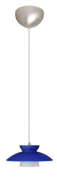 Besa - 1XC-271823-SN - One Light Pendant - Trilo - Satin Nickel from Lighting & Bulbs Unlimited in Charlotte, NC