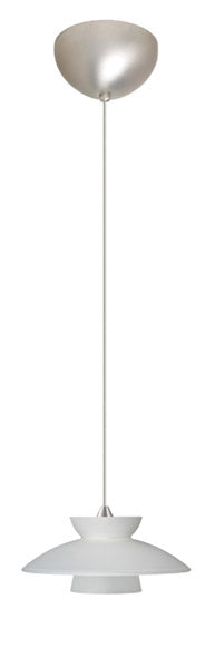 Besa - 1XC-271825-SN - One Light Pendant - Trilo - Satin Nickel from Lighting & Bulbs Unlimited in Charlotte, NC