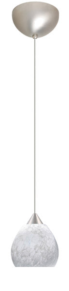 Besa - 1XC-560519-SN - One Light Pendant - Tay Tay - Satin Nickel from Lighting & Bulbs Unlimited in Charlotte, NC