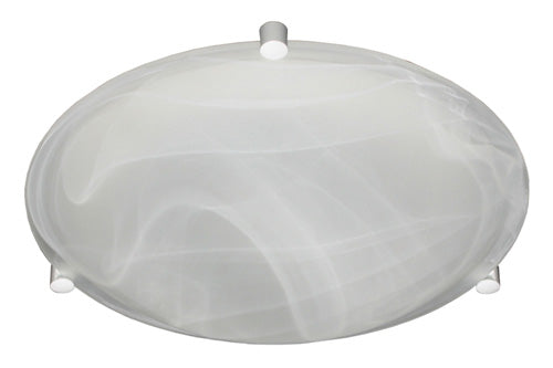 Besa - 968252-WH - One Light Ceiling Mount - Trio - White from Lighting & Bulbs Unlimited in Charlotte, NC