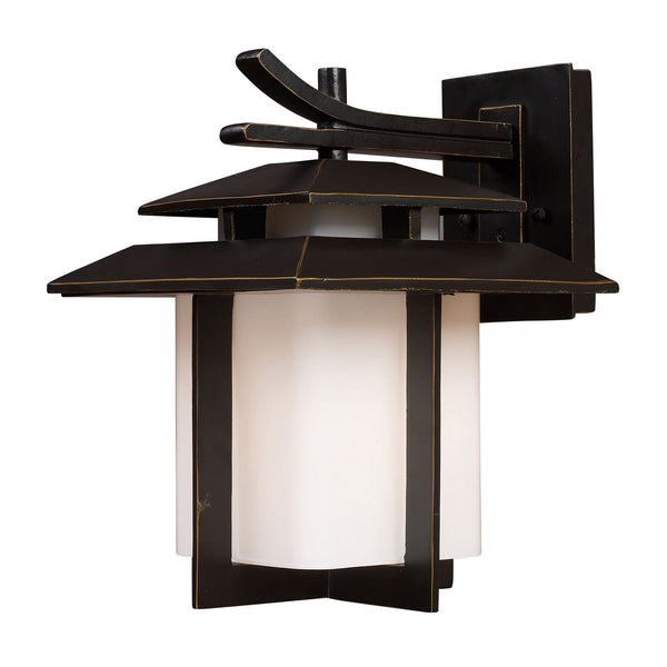ELK Home - 42171/1 - One Light Outdoor Wall Sconce - Kanso - Hazelnut Bronze from Lighting & Bulbs Unlimited in Charlotte, NC