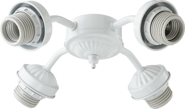 Quorum - 2444-806 - LED Fan Light Kit - 2444 Light Kits - White from Lighting & Bulbs Unlimited in Charlotte, NC