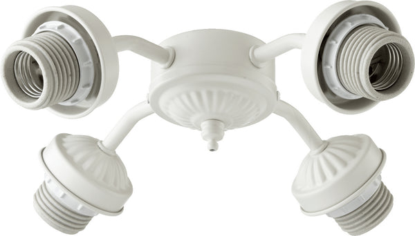 Quorum - 2444-808 - LED Fan Light Kit - 2444 Light Kits - Studio White from Lighting & Bulbs Unlimited in Charlotte, NC