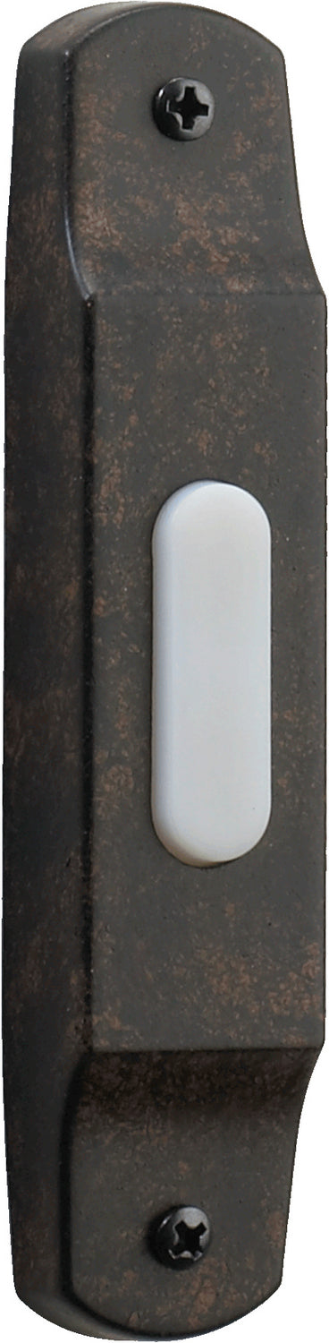 Quorum - 7-302-44 - Door Chime Button - 7-302 Door Buttons - Toasted Sienna from Lighting & Bulbs Unlimited in Charlotte, NC