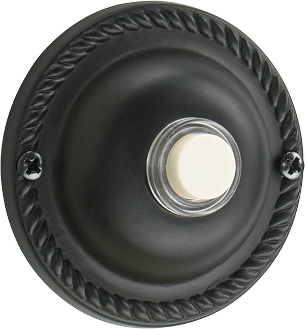 Quorum - 7-305-95 - Door Chime Button - 7-305 Door Buttons - Old World from Lighting & Bulbs Unlimited in Charlotte, NC