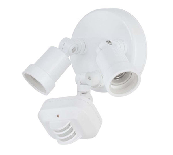 Acclaim Lighting - MFL2WH - Two Light Floodlight - Motion Activated Floodlights - Gloss White from Lighting & Bulbs Unlimited in Charlotte, NC