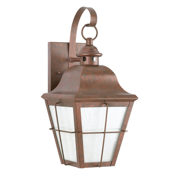 Generation Lighting - 8462D-44 - One Light Outdoor Wall Lantern - Chatham - Weathered Copper from Lighting & Bulbs Unlimited in Charlotte, NC