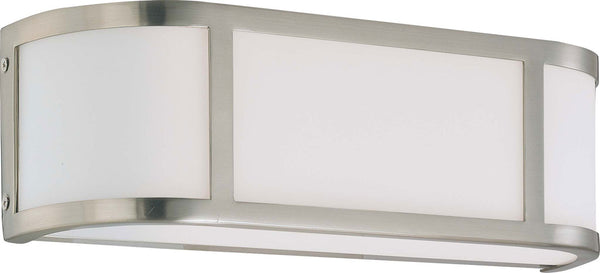 Nuvo Lighting - 60-2871 - Two Light Wall Sconce - Odeon - Brushed Nickel from Lighting & Bulbs Unlimited in Charlotte, NC