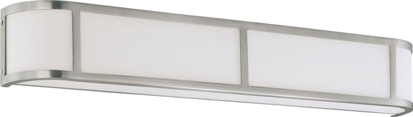 Nuvo Lighting - 60-2875 - Four Light Wall Sconce - Odeon - Brushed Nickel from Lighting & Bulbs Unlimited in Charlotte, NC