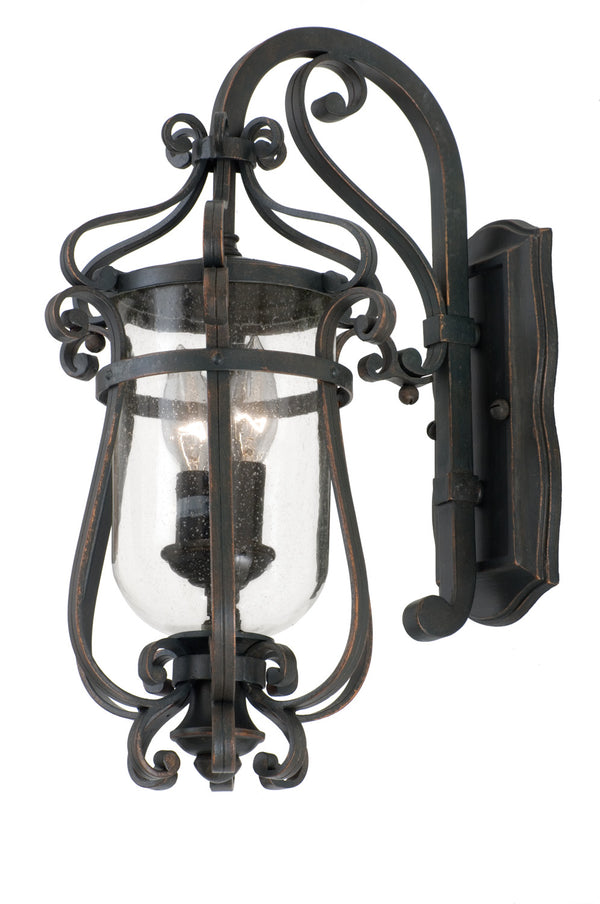 Kalco - 9231AC - Two Light Outdoor Wall Bracket - Hartford Outdoor - Antique Copper from Lighting & Bulbs Unlimited in Charlotte, NC