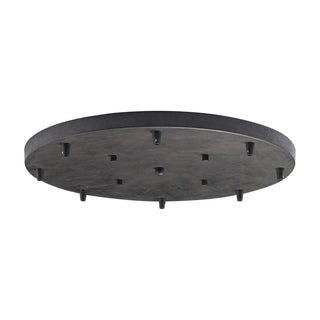 ELK Home - 8R-DR - Eight Light Pan - Pendant Options - Deep Rust from Lighting & Bulbs Unlimited in Charlotte, NC