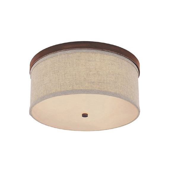 Capital Lighting - 2015BB-479 - Three Light Flush Mount - Midtown - Burnished Bronze from Lighting & Bulbs Unlimited in Charlotte, NC
