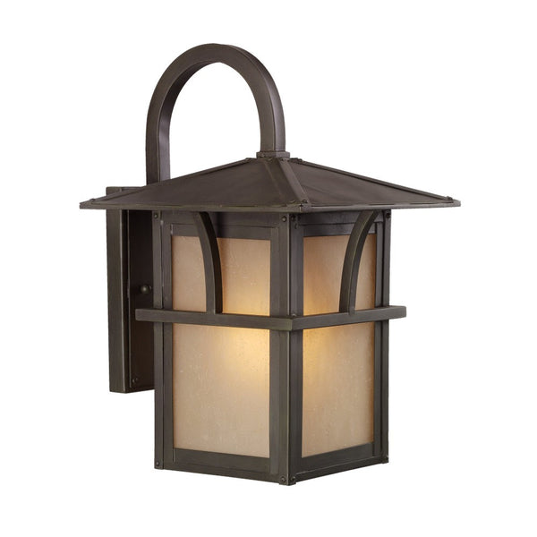 Generation Lighting - 88881-51 - One Light Outdoor Wall Lantern - Medford Lakes - Statuary Bronze from Lighting & Bulbs Unlimited in Charlotte, NC