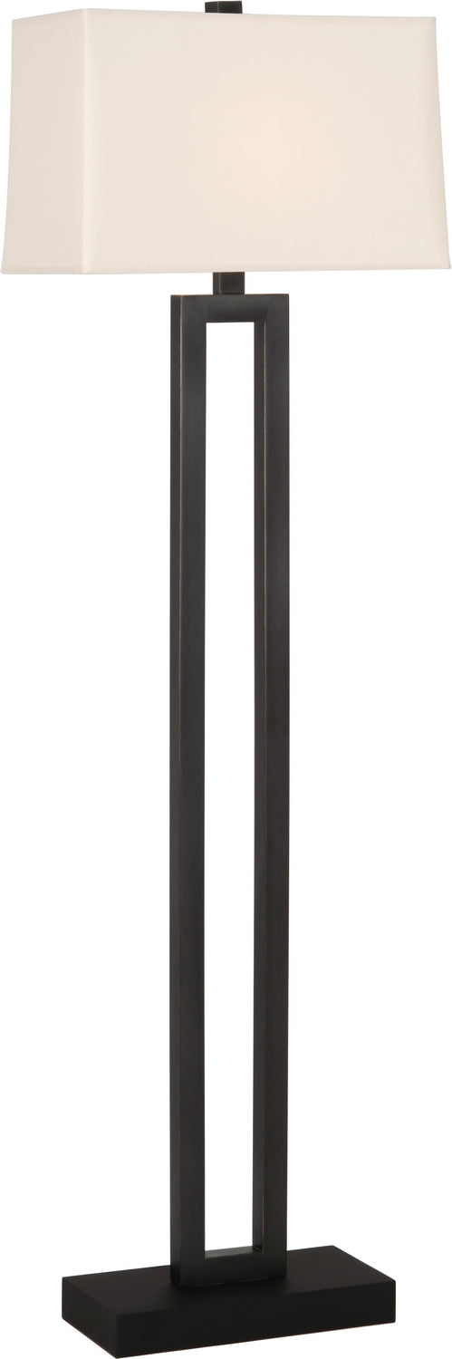 Robert Abbey - 107X - One Light Floor Lamp - Doughnut - Deep Patina Bronze from Lighting & Bulbs Unlimited in Charlotte, NC