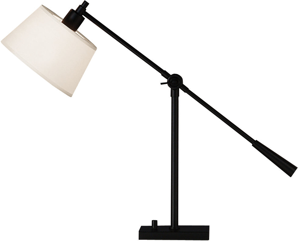 Robert Abbey - 1833 - One Light Table Lamp - Real Simple - Matte Black Powder Coat over Steel from Lighting & Bulbs Unlimited in Charlotte, NC