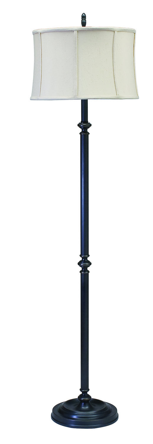 One Light Floor Lamp from the Coach Collection in Oil Rubbed Bronze Finish by House of Troy