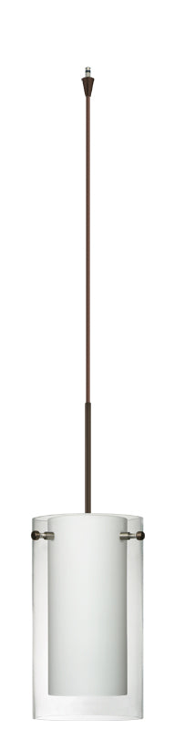 Besa - XP-C44007-BR - One Light Pendant - Pahu - Bronze from Lighting & Bulbs Unlimited in Charlotte, NC