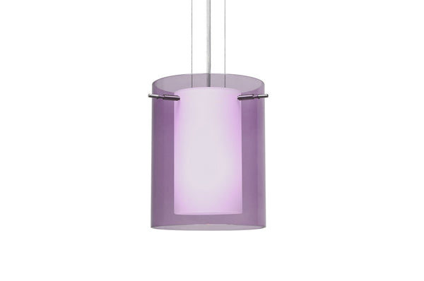 Besa - 1KG-A00607-SN - One Light Pendant - Pahu - Satin Nickel from Lighting & Bulbs Unlimited in Charlotte, NC