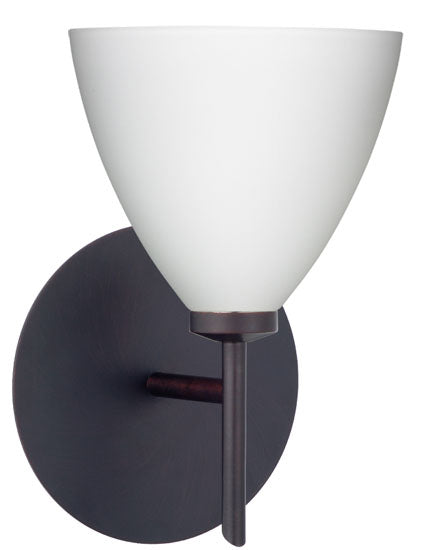 Besa - 1SW-177907-BR - One Light Wall Sconce - Mia - Bronze from Lighting & Bulbs Unlimited in Charlotte, NC