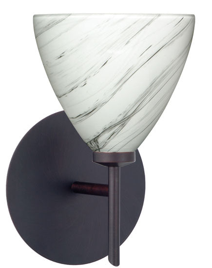 Besa - 1SW-1779MG-BR - One Light Wall Sconce - Mia - Bronze from Lighting & Bulbs Unlimited in Charlotte, NC