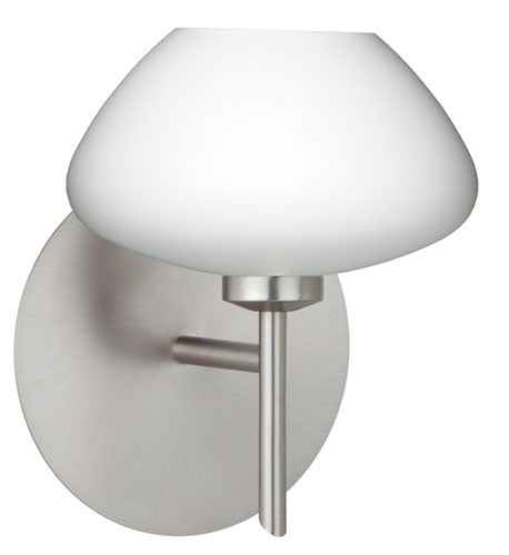 Besa - 1SW-541007-SN - One Light Wall Sconce - Peri - Satin Nickel from Lighting & Bulbs Unlimited in Charlotte, NC