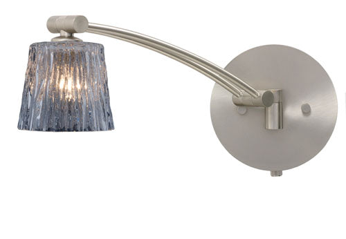 Besa - 1WW-514500-SN - One Light Swing Arm Wall Sconce - Nico - Satin Nickel from Lighting & Bulbs Unlimited in Charlotte, NC