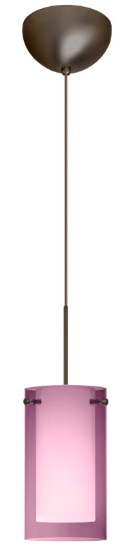 Besa - 1XC-A44007-BR - One Light Pendant - Pahu - Bronze from Lighting & Bulbs Unlimited in Charlotte, NC