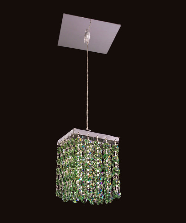 Classic Lighting - 16101 SAG - One Light Pendant - Bedazzle - Chrome from Lighting & Bulbs Unlimited in Charlotte, NC