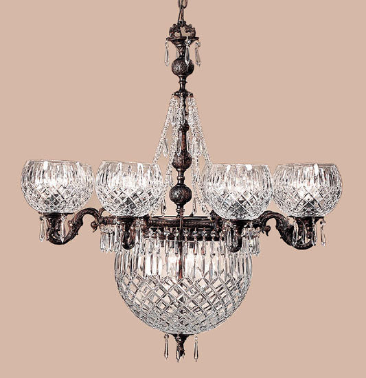 Classic Lighting - 55538 OX CP - 12 Light Chandelier - Waterbury - Oxidized Bronze from Lighting & Bulbs Unlimited in Charlotte, NC